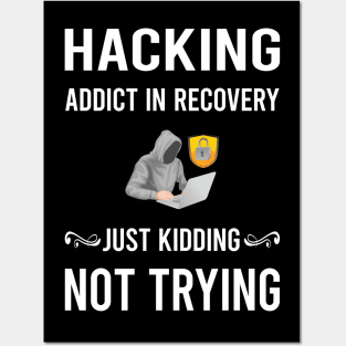 Recovery Hacking Hack Hacker Posters and Art